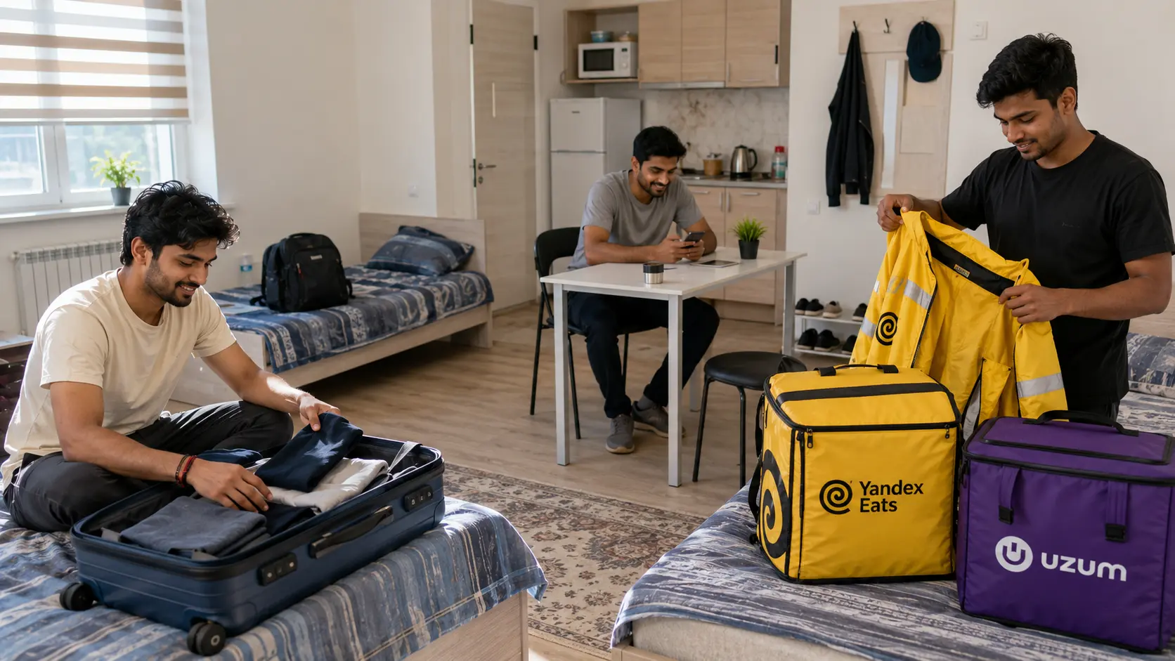 Worker accommodation and support in Uzbekistan